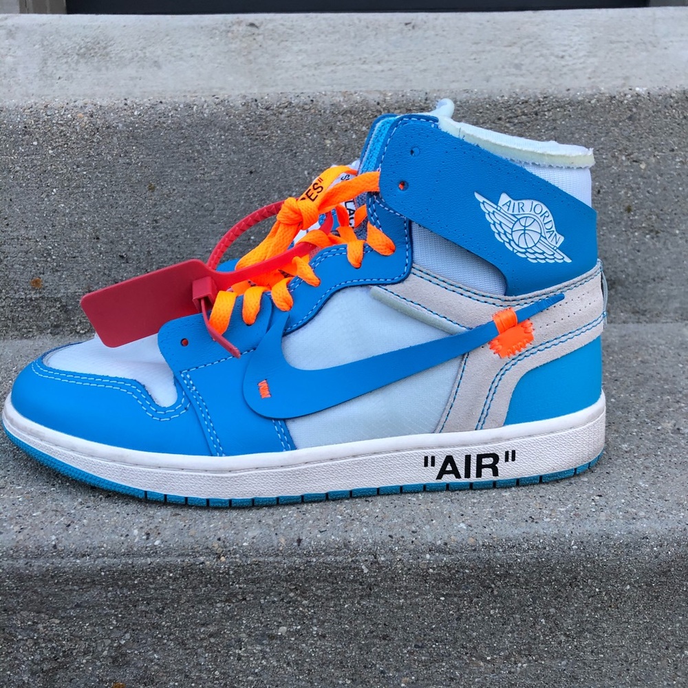 off white jordan 1 “unc”